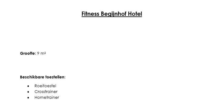 Begijnhof Hotel เลอเวน ภายนอก รูปภาพ